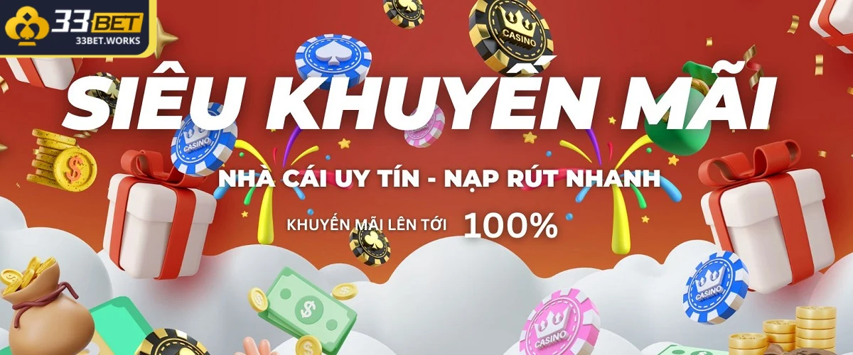 Khuyến mãi 33BET hoàn thành nhiệm vụ hàng ngày để nhận quà